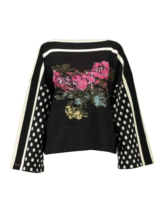 "BLUGIRL Blusen im Sale | BLUGIRL RH1126-MA699_NERO_B3994 online kaufen"|Planet-Deluxe
