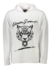 "Plein Sport Startseite im Sale | PLEIN SPORT SWEATSHIRT OHNE REISSVERSCHLUSS HERREN WEISS online kaufen"|Planet-Deluxe