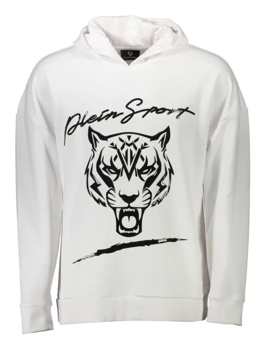 "Plein Sport Startseite im Sale | PLEIN SPORT SWEATSHIRT OHNE REISSVERSCHLUSS HERREN WEISS online kaufen"|Planet-Deluxe