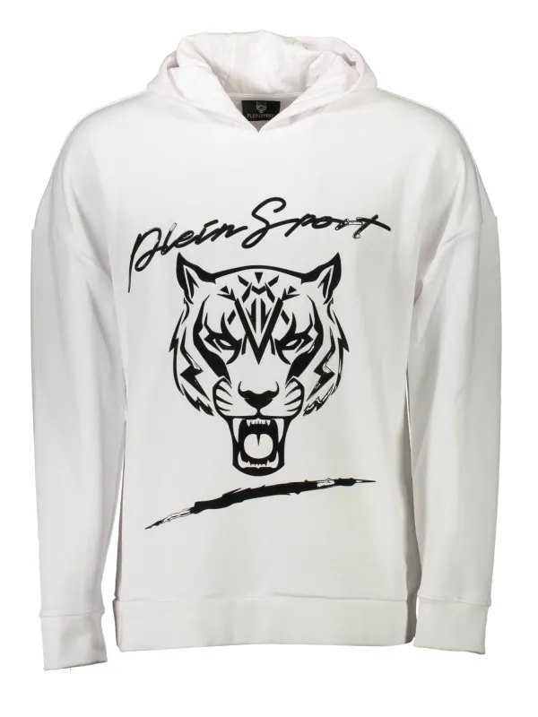 "Plein Sport Sweatshirts im Sale | Urban Tiger Kapuzen-Sweater Weiß von Plein Sport online kaufen"|Planet-Deluxe