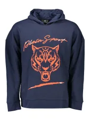 "Plein Sport Startseite im Sale | PLEIN SPORT SWEATSHIRT OHNE REISSVERSCHLUSS HERREN BLAU online kaufen"|Planet-Deluxe