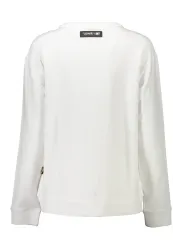 "Plein Sport Startseite im Sale | PLEIN SPORT SWEATSHIRT OHNE REISSVERSCHLUSS DAMEN WEISS online kaufen"|Planet-Deluxe