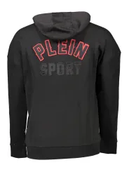 "Plein Sport Startseite im Sale | PLEIN SPORT SWEATSHIRT MIT REISSVERSCHLUSS MANN SCHWARZ online kaufen"|Planet-Deluxe