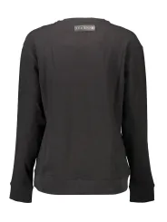 "Plein Sport Startseite im Sale | PLEIN SPORT SWEATSHIRT OHNE REISSVERSCHLUSS DAMEN SCHWARZ online kaufen"|Planet-Deluxe