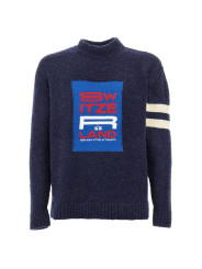 Sweaters Blue Polyamide Sweater 530,00 € 7613431527096 | Planet-Deluxe