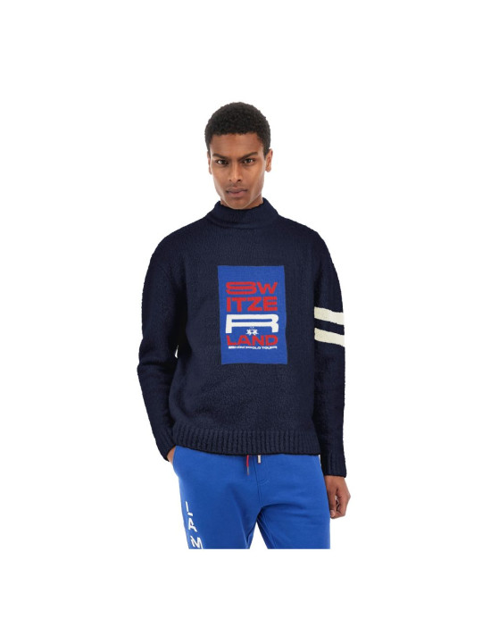 Sweaters Blue Polyamide Sweater 530,00 € 7613431527096 | Planet-Deluxe
