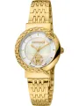 Goldene Roberto Cavalli Gelbe Uhr