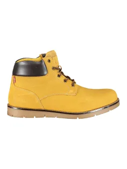 Levi's Urban Chic Gelbe Schnürstiefeletten - Stilvoll & Modern