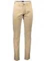 "GANT Hosen im Sale | GANT Slim Fit Chinos Beige Dark Khaki online kaufen"|Planet-Deluxe