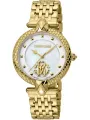 Goldene Roberto Cavalli Damenuhr Gelb