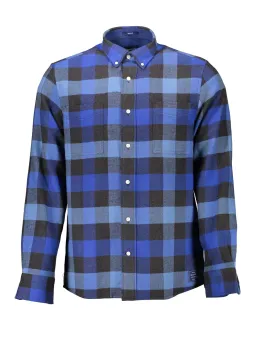 GANT Herren Langarmhemd Crisp Blue – Stilvoll & Komfortabel