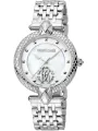 Graue Diamant-Cavalli Uhr mit Stahlarmband