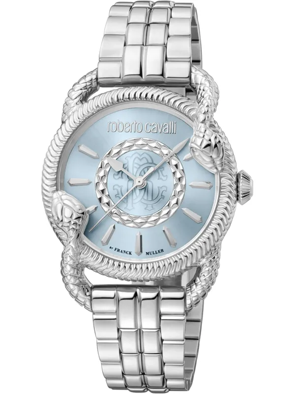 Graue Roberto Cavalli Uhr mit Zopf Graue Roberto Cavalli Uhr mit Zopf