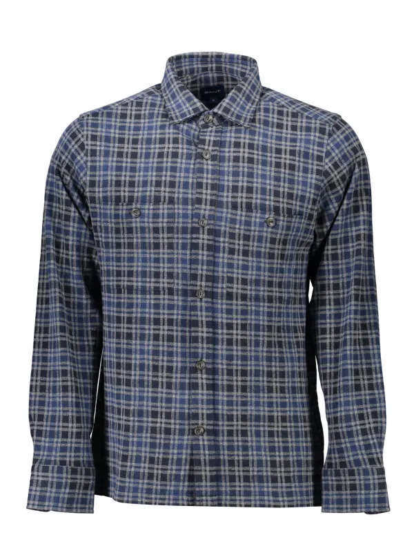 GANT Zeitloses Blaues Karohemd – Stilvoll und Elegant