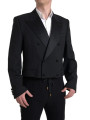 Blazers Black Double Breasted Cropped Blazer SICILIA 5.480,00 € 8051200304452 | Planet-Deluxe