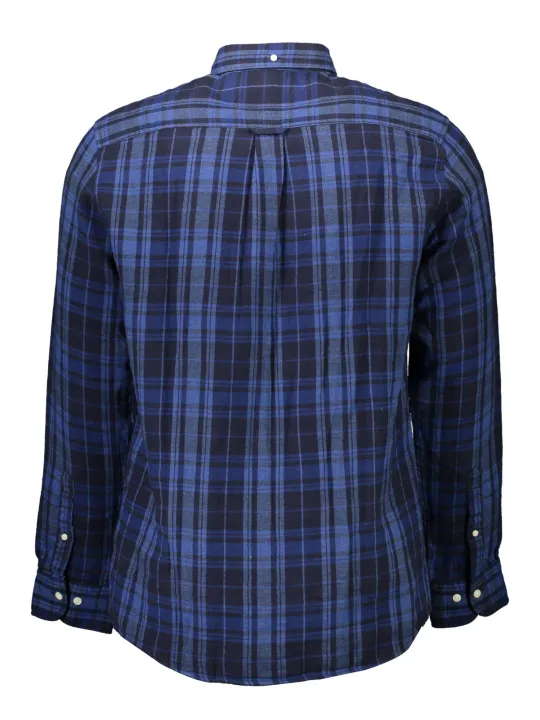 "GANT Klassisches Blaues Langarmhemd - Zeitlos & Elegant"