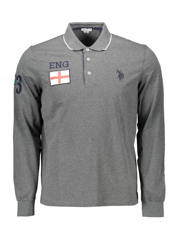 "U.S. POLO Poloshirts im Sale | US Polo Grau Langarm Poloshirt Eleganz und Komfort online kaufen"|Planet-Deluxe "U.S. POLO Poloshirts im Sale | US Polo Grau Langarm Poloshirt Eleganz und Komfort online kaufen"|Planet-Deluxe