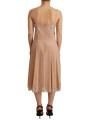 Dresses Beige Lace A-line Spaghetti Strap Midi Dress 3.740,00 € 8059579114795 | Planet-Deluxe