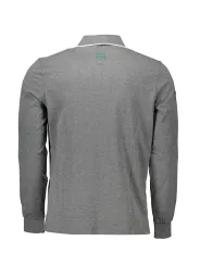 "U.S. POLO Poloshirts im Sale | US Polo Grau Langarm Poloshirt Eleganz und Komfort online kaufen"|Planet-Deluxe