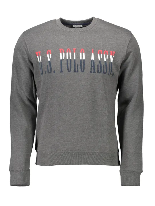 "U.S. POLO Startseite im Sale | US POLO SWEATSHIRT OHNE REISSVERSCHLUSS HERREN GRAU online kaufen"|Planet-Deluxe