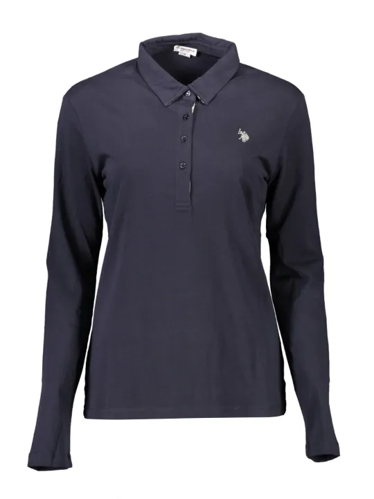 "U.S. POLO Startseite im Sale | US POLO LANGARM POLO DAMEN BLAU online kaufen"|Planet-Deluxe