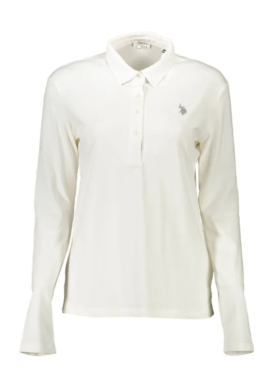 "U.S. POLO Startseite im Sale | US POLO LANGARM POLO DAMEN WEISS online kaufen"|Planet-Deluxe