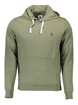 U.S. POLO Salbei Hoodie mit Kängurutasche - Stilvoll & Bequem