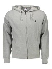 "U.S. POLO Startseite im Sale | US POLO SWEATSHIRT MIT REISSVERSCHLUSS HERREN GRAU online kaufen"|Planet-Deluxe
