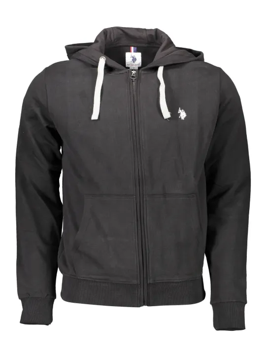 "U.S. POLO Sweatshirts im Sale | USPolo Klassischer Kapuzenhoodie Schwarz online kaufen"|Planet-Deluxe
