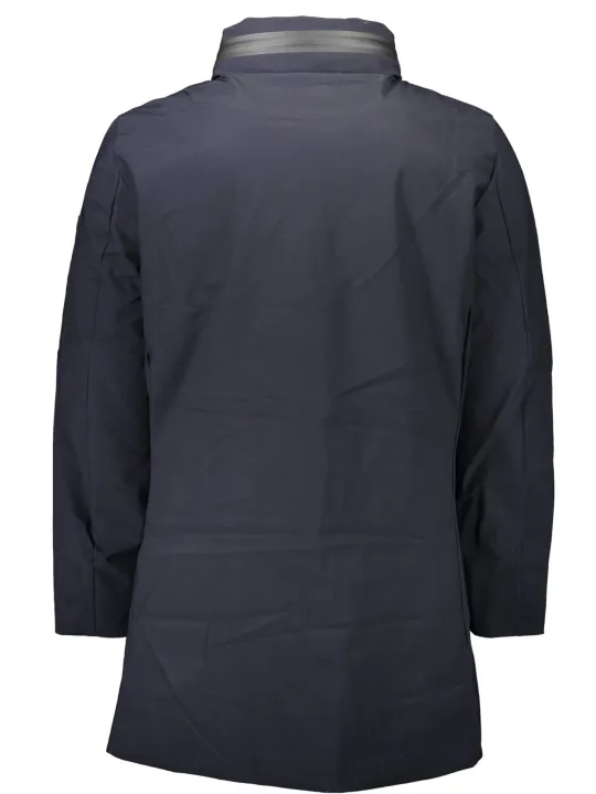"U.S. POLO Jacken im Sale | Blauer US POLO Trenchcoat mit verdeckter Kapuze online kaufen"|Planet-Deluxe