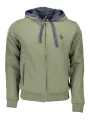 "U.S. POLO Sweatshirts im Sale | US Polo Komfort Hoodie Grün online kaufen"|Planet-Deluxe