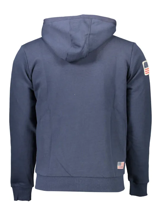 "U.S. POLO Sweatshirts im Sale | US Polo Classic Hoodie Grau mit Weißem Streifen online kaufen"|Planet-Deluxe