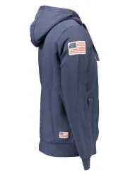 "U.S. POLO Sweatshirts im Sale | US Polo Classic Hoodie Grau mit Weißem Streifen online kaufen"|Planet-Deluxe