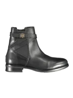 Tommy Hilfiger Elegante Schwarze Ankle Boots - Stiefeletten