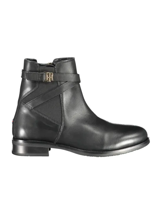 "Tommy Hilfiger Stiefeletten im Sale | Tommy Hilfiger FW0FW05967F_NERO_BDS online kaufen"|Planet-Deluxe