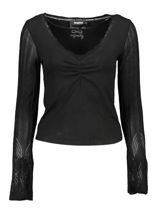 "Desigual Blusen im Sale | Desigual 21WWTK31_NERO_2000 online kaufen"|Planet-Deluxe