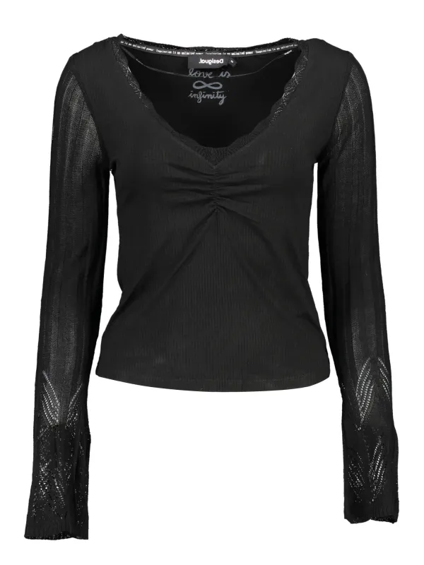 "Desigual Blusen im Sale | Desigual 21WWTK31_NERO_2000 online kaufen"|Planet-Deluxe