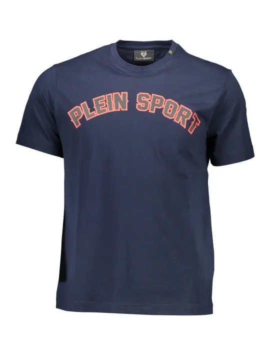 "Plein Sport Startseite im Sale | PLEIN SPORT HERREN KURZARM T-SHIRT BLAU online kaufen"|Planet-Deluxe