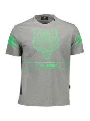 "Plein Sport Startseite im Sale | PLEIN SPORT KURZARM T-SHIRT HERREN GRAU online kaufen"|Planet-Deluxe