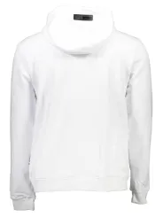 "Plein Sport Sweatshirts im Sale | Plein Sport Weißer Hoodie mit Logo und Tasche online kaufen"|Planet-Deluxe