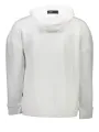 "Plein Sport Sweatshirts im Sale | Plein Sport Weißer Hoodie mit Logo und Flammenprint online kaufen"|Planet-Deluxe