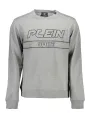 "Plein Sport Startseite im Sale | PLEIN SPORT SWEATSHIRT OHNE REISSVERSCHLUSS HERREN GRAU online kaufen"|Planet-Deluxe