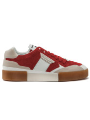 Sneakers Red Leather Di Calfskin Sneaker 990,00 € 8059226608974 | Planet-Deluxe