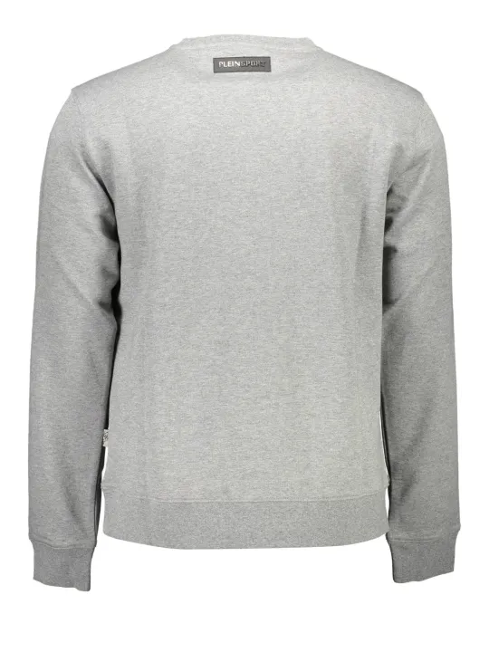 "Plein Sport Sweatshirts im Sale | Plein Sport Grauer Komfort-Sweatshirt online kaufen"|Planet-Deluxe