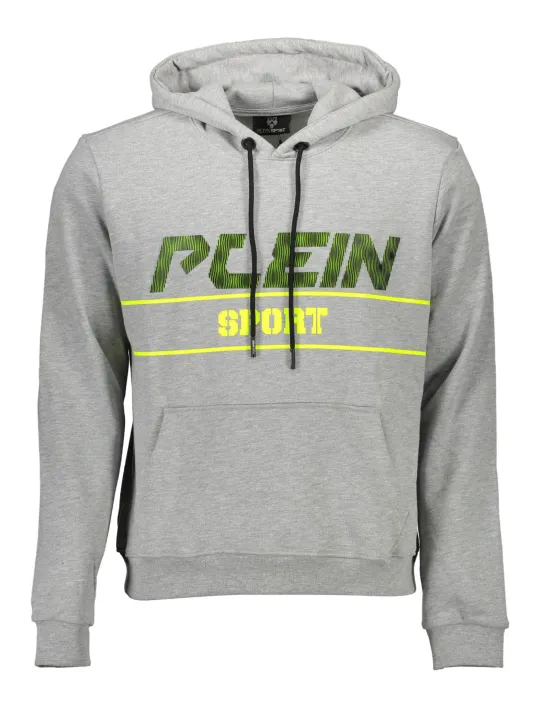"Plein Sport Sweatshirts im Sale | PleinSport Grauer Hoodie StyleKomfort online kaufen"|Planet-Deluxe