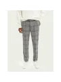 Graue karierte Scotch & Soda Hose