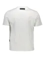 "Plein Sport T-Shirts im Sale | Plein Sport Weißes T-Shirt mit Kontrastlogo online kaufen"|Planet-Deluxe