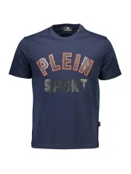 "Plein Sport T-Shirts im Sale | Plein Sport Navy Blue Kurzarm TShirt online kaufen"|Planet-Deluxe