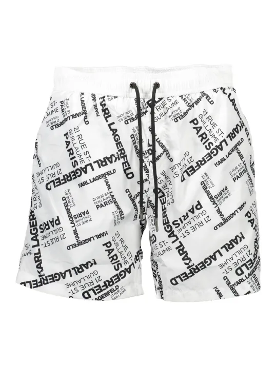 "Karl Lagerfeld Beachwear Startseite im Sale | KARL LAGERFELD BADEANZUGTEILE UNTER MAN WEISS online kaufen"|Planet-Deluxe