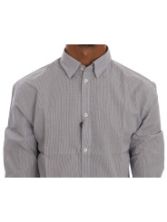 Shirts Chic Blue Checkered Casual Shirt 360,00 € 8050246184363 | Planet-Deluxe